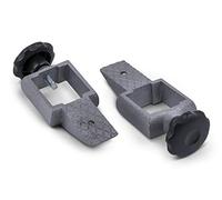 HAEST Paire de taquets pour Les poteaux du Saut en Hauteur avec Un Profil de 40 x 40 mm