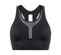 Hästko - Brassière 100% sans coutures - Bra n°42 True Black pour Femme - Taille L - Noir Noir L