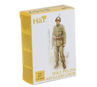Hät 008157-Modèle Kit, En Plastique 1/72wwii Polonaise Artillerie
