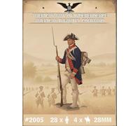 Hät 371004-28 mm Set 2 d'infanterie américaine, échelle 28 mm