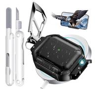 Haeuorey Coque étanche pour AirPods Pro 3 [IP68 sous l'eau] [protection complète résistante] [prend en charge le chargement sans fil] Coque rigide anti-rayures pour AirPods Pro 3e génération Kit de