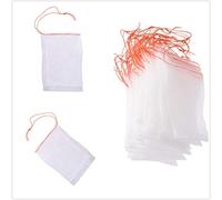 HAEUYA Filets de Protection for Plantes de Jardin, Lot de 50, réutilisables, avec Cordon de Serrage, for protéger Les Fleurs et Les Fruits(30 * 25cm)
