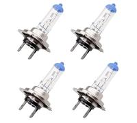 HAEUYA Phare de voiture, ampoules halogènes, 4 pièces H7 LED ampoules de phare 100W 6000K ampoule halogène super lumineuse ultra blanche ampoule voiture auto automobile phare halogène lumière