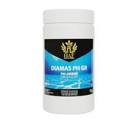 HAF® Granulés de levage de pH, pH +, pH Plus, 1 kg, pour une augmentation et une régulation rapides et fiables de la valeur du pH dans la piscine, la piscine et le jacuzzi - Qualité : fabriqué en