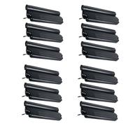 HAF® Lot de 12 compresses de piscine 50 x 23 x 5 cm de qualité supérieure robuste | Quantité : 12 pièces | Rempli de sable + crochets de connexion | Sert de protection contre le gel pour un hivernage