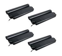 HAF® Lot de 4 compresses de piscine 50 x 23 x 5 cm de qualité supérieure robuste | Quantité : 4 pièces | Rempli de sable + crochets de connexion | Sert de protection contre le gel pour un hivernage