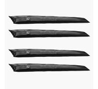 HAF® Tuyau de fixation de piscine pour lestage des bâches | Quantité : 4 pièces | 0,6 mm d'épaisseur et 197 cm de long | Remplissable avec de l'eau et du sable | Sac à eau en PVC pour un hivernage sûr