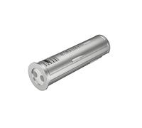 Hafele Interrupteur de porte LED modulaire pour utilisation avec capteur Loox Lights - Argenté - Mécanique - Bouton poussoir - Automatique