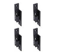 HAFELE Keku EH Plaques de Partie et Cadre Support de Panneau Connecteur à Visser sur les Sous-Constructions Raccords Suspendus pour Meubles Panneaux Jusqu'à 20kg Plastique 4 PCS