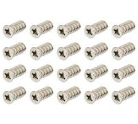 Hafele Lot de 20 vis à glissière (vis euros) à tête fraisée