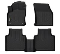 HAFIDI® Tapis de Sol pour VW Tiguan 2018-2024 - Protection Contre Les intempéries en TPE antidérapant - Convient aux 1ère et 2ème rangées d'accessoires personnalisés Volkswagen Tiguan - Noir
