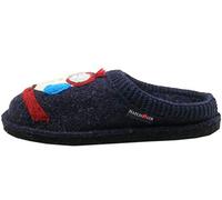 HAFLINGER 313052-0 Flair Olivia Chaussons Femme, Pointure:40 EU, La Couleur:Bleu