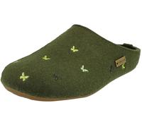 Haflinger 484014-0 Everest Farfalline Femmes Laine Chaussons Pantoufles