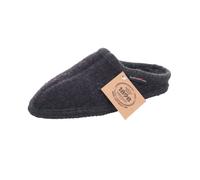 Haflinger 611001 Walktoffel Alaska Femmes Pantoufles pour hommes, Taille:39 EU, Couleur:Gris