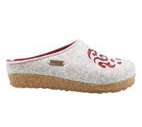 HAFLINGER 711057-3-84 Grizzly Dream, Chaussons Mixte Adulte, Pointure:41 EU, La Couleur:Gris