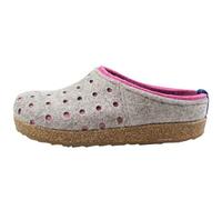 HAFLINGER 711064 Grizzly Holly Chaussons Mixte Adulte, Pointure:41 EU, La Couleur:Gris