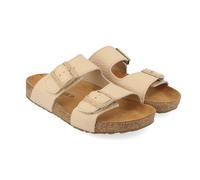 HAFLINGER Bio Bonnie Sandales en cuir avec boucle et semelle intérieure en liège Unisexe