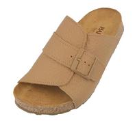 HAFLINGER Bio Lotti Sandales en cuir avec boucle et semelle intérieure en liège Unisexe