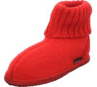Haflinger Chausson Karl Unisex 631047 Tissu à fouler Gr.30-50 rouge-EUR 38