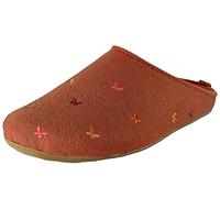 HAFLINGER Chaussons Femme Everest Farfalline 484014, Pointure:40 EU, La Couleur:Orange