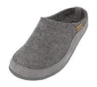 HAFLINGER Chaussons Mixte Adulte Blizzard Skane 718025, Pointure:40 EU, La Couleur:Gris