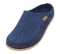 HAFLINGER Chaussons Mixte Adulte Blizzard Skane 718025, Pointure:41 EU, La Couleur:Bleu