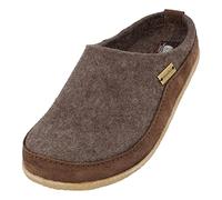 HAFLINGER Chaussons Mixte Adulte Blizzard Skane 718025, Pointure:41 EU, La Couleur:Marron