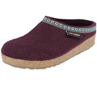 HAFLINGER Chaussons Mixte Adulte Grizzly Franzl 711001, Pointure:37 EU, La Couleur:Violet