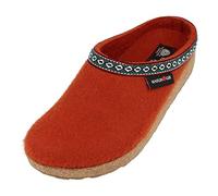 HAFLINGER Chaussons Mixte Adulte Grizzly Franzl 711001, Pointure:38 EU, La Couleur:Orange