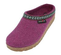 HAFLINGER Chaussons Mixte Adulte Grizzly Franzl 711001, Pointure:40 EU, La Couleur:Violet