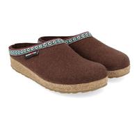 HAFLINGER Chaussons Mixte Adulte Grizzly Franzl 711001, Pointure:41 EU, La Couleur:Marron