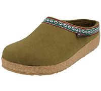 HAFLINGER Chaussons Mixte Adulte Grizzly Franzl 711001, Pointure:43 EU, La Couleur:Vert