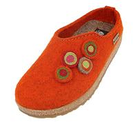 HAFLINGER Chaussons Mixte Adulte Grizzly Kanon 731023, Pointure:42 EU, La Couleur:Rouge