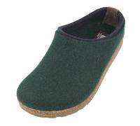 HAFLINGER Chaussons Mixte Adulte Grizzly Kris 711056, Pointure:45 EU, La Couleur:Vert