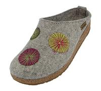 HAFLINGER Chaussons mixte adulte Grizzly Radius 751008, Pointure:37 EU, La couleur:gris