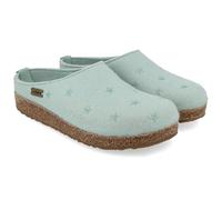 HAFLINGER Chaussons Mixte Adulte Grizzly Stelline 741032, Pointure:37 EU, La Couleur:Bleu