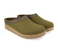 HAFLINGER, Chaussons Mixte Adulte Grizzly Torben 713001, Pointure:38 EU, La Couleur:Vert