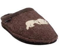 HAFLINGER Chaussons pour Femme Flair Osopolare 313075, Pointure:38 EU, La Couleur:Marron