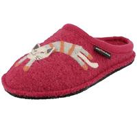 HAFLINGER Chaussons pour Femmes Flair Choupette 313104, Pointure:37 EU, La Couleur:Rouge