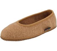 HAFLINGER Chaussons pour Femmes Marina 621306, Pointure:41 EU, La Couleur:Marron