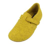 HAFLINGER Chaussures Femme et Homme pour la Maison Everest Focus 481056, Pointure:40 EU, La Couleur:Jaune