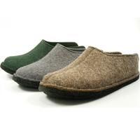 Haflinger Femme Pantoufle Flair Smily 311013, Taille:45 EU, Couleur:Marron