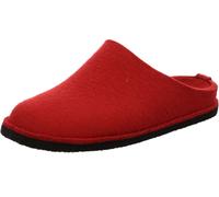 Haflinger Femme Pantoufle homme Feutre de laine Flair Soft 311010, Taille:39 EU, Couleur:Rouge