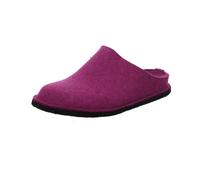 Haflinger Femme Pantoufle homme Feutre de laine Flair Soft 311010, Taille:43 EU, Couleur:Rouge