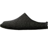 Haflinger Femme Pantoufle homme Feutre de laine Flair Soft 311010, Taille:49 EU, Couleur:Gris