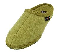 Haflinger Femme Walktoffel Alaska Mule, almgrün, 44 EU