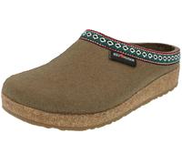 Haflinger Femmes Chausson Homme Pantoufle Feutre Laine Grizzly Franzl 711001