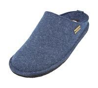 Haflinger Chaussons Flair Soft 311010 – Mixte Adulte – Bleu Pointure 37 EU