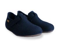 HAFLINGER Everest Focus 481056 Chaussons Femmes, Pointure:40 EU, La Couleur:Bleu