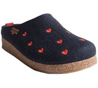 Haflinger Grizzly Cuoicino 741031 Chaussures Femmes Pantoufles En Laine